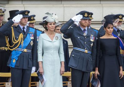 Duke and Duchess of Sussex and Duke and Duchess of Cambridge.