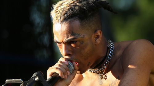 XXXTentacion performing at the Rolling Loud Festival in May 2017.