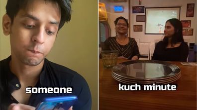 One man decided to take his mum on his frst date, only for him to become the third wheel.