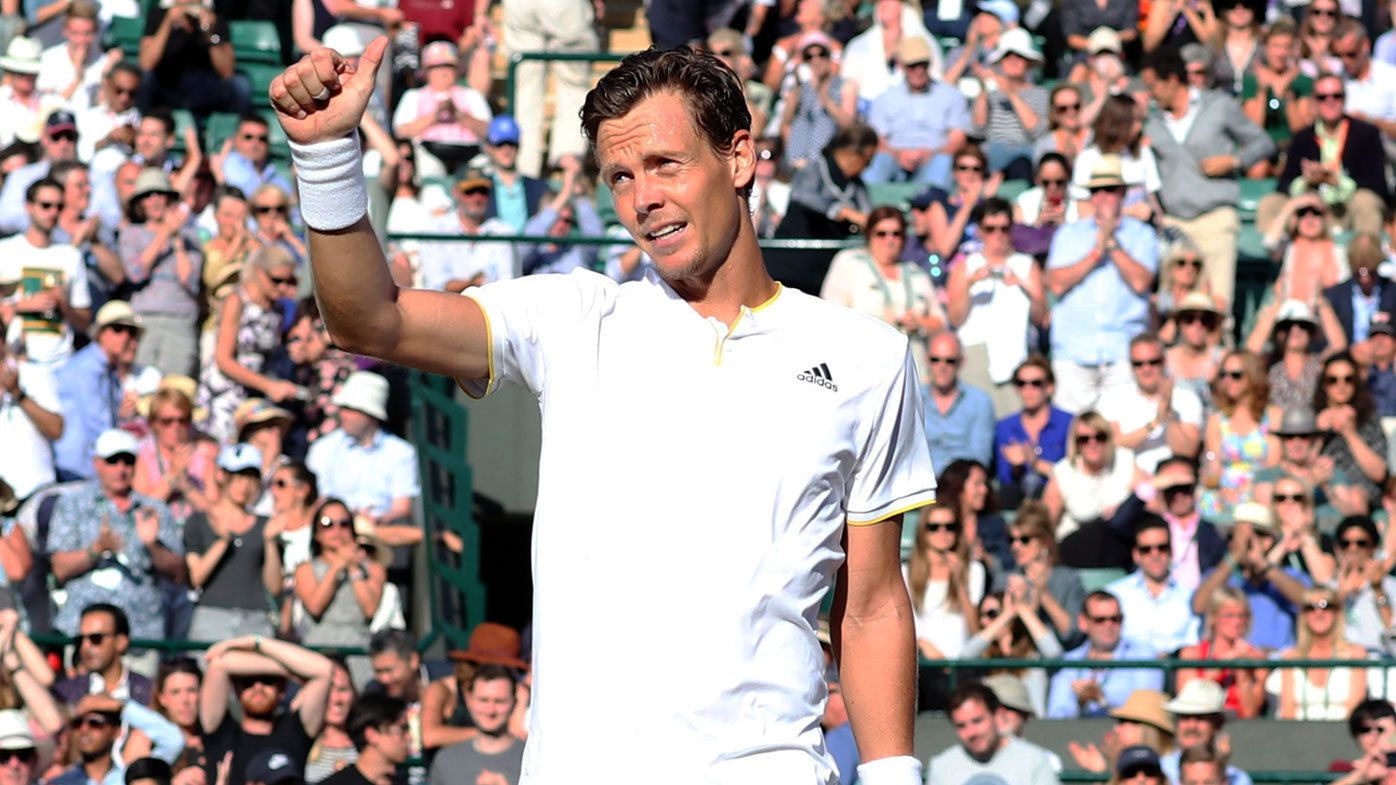 Berdych made the final at Wimbledon in 2010