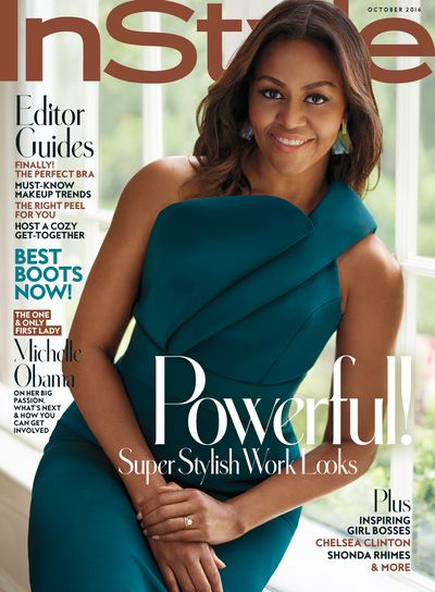 Michelle Obama for <em>US InStyle </em>October 2016