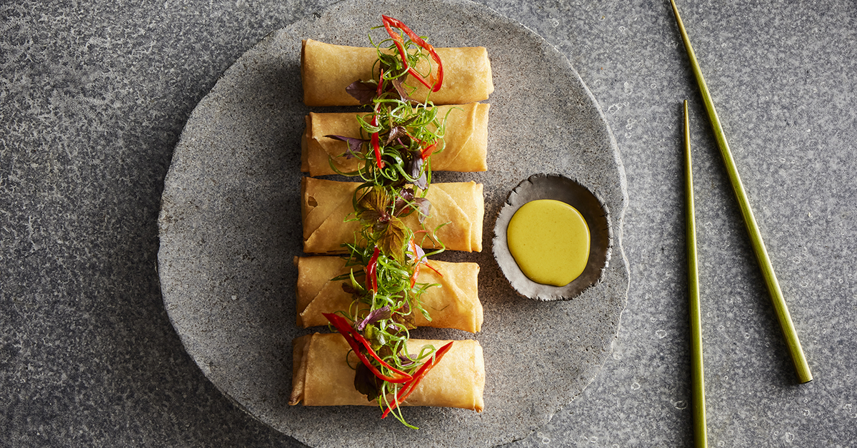 Flying Fish's Moreton Bay bug spring roll recipe - 9Kitchen