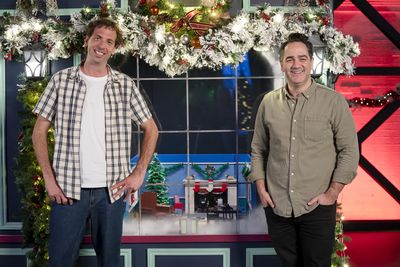 Wippa and Stani's The Night Before Christmas build