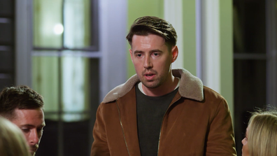 Evelyn and Tayla face off in heated argument at MAFS Couples Retreat as Hugo watches on