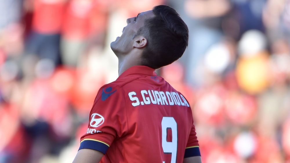 Sergio Guardiola and Adelaide United are in a slump. (AAP)