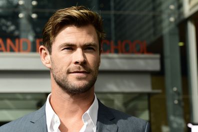 Australian actor and Thor star Chris Hemsworth