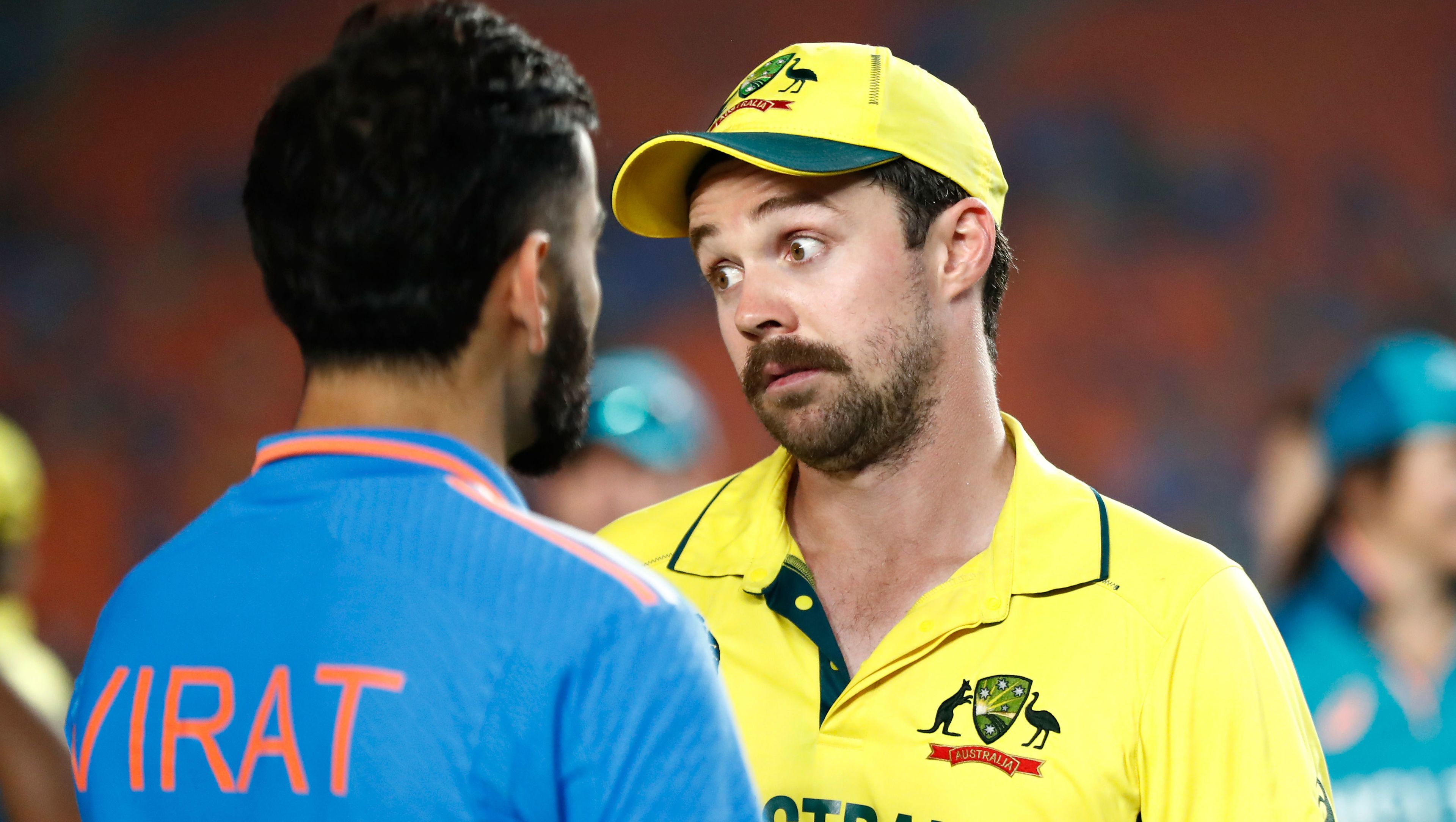 Travis Head is seen after the ICC Men&#x27;s Cricket World Cup India 2023 Final between India and Australia at Narendra Modi Stadium on November 19, 2023 in Ahmedabad, India. 