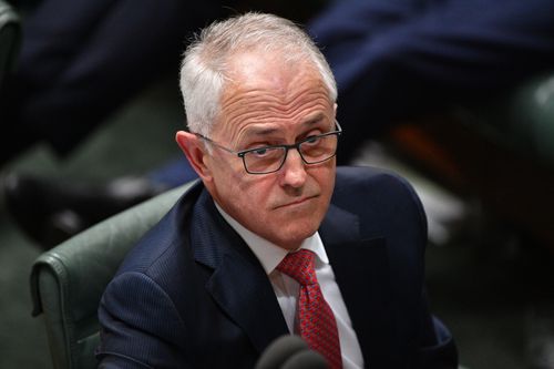 The Prime Minister was reacting to being called a "snob" in Question Time. Picture:AAP