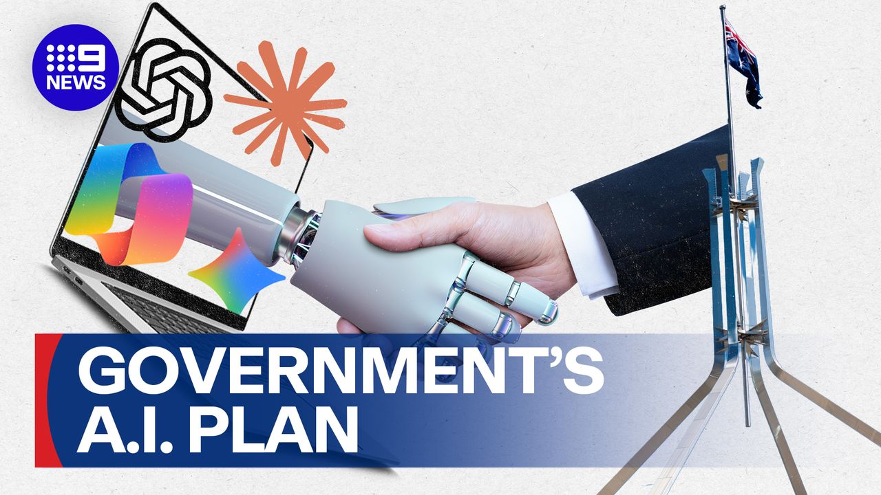 Watch 9News Latest Stories - Season 2026 - Artificial intelligence titans called to Canberra - 9Now