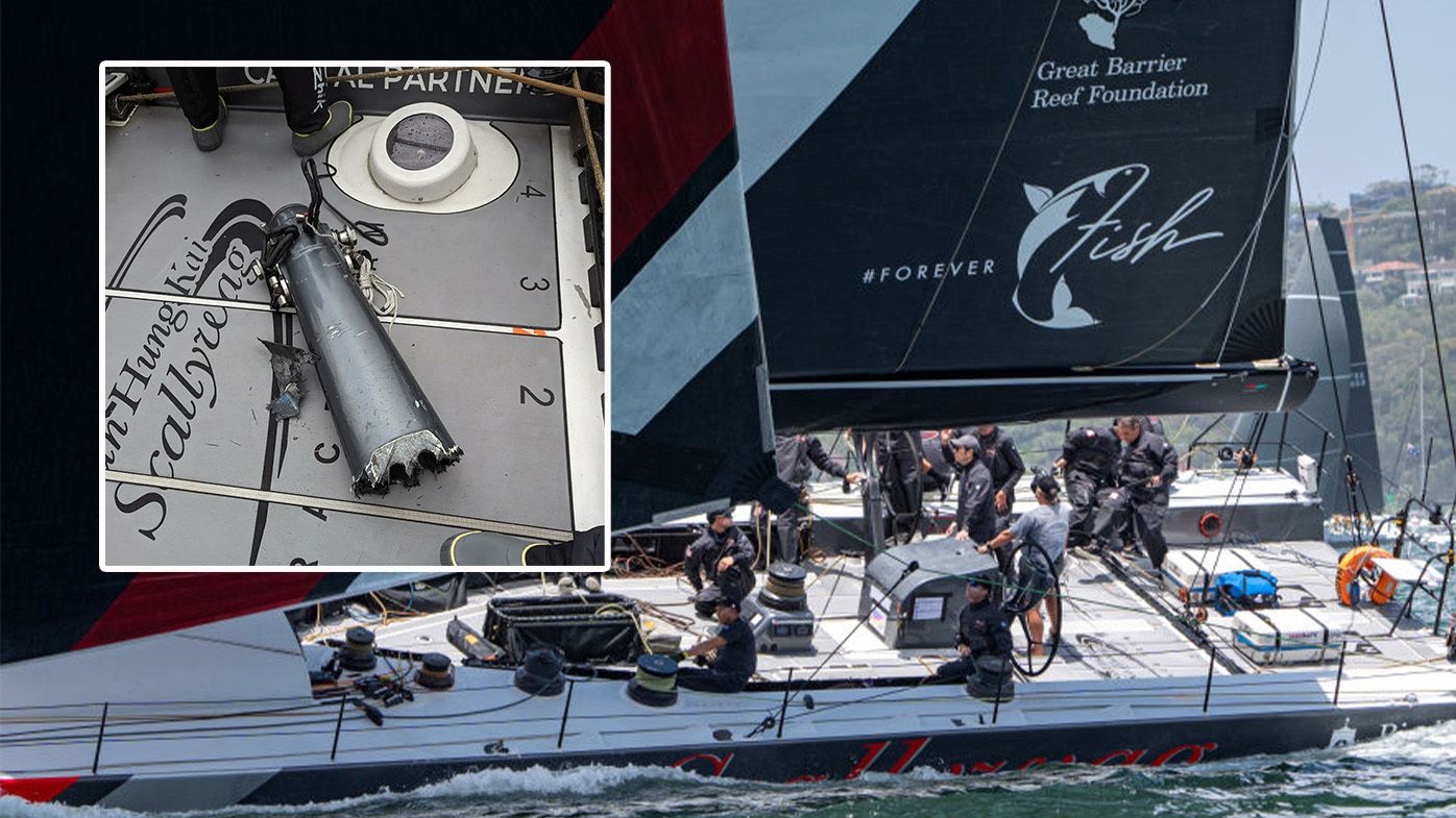 Scallywag retires, Rum Rebellion skipper thrown overboard in Sydney to Hobart chaos