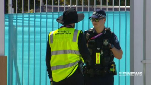 One group of security guards were housed one hour away from the Commonwealth Games venues. (9NEWS)