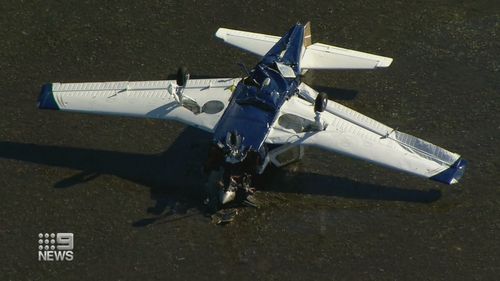 An experienced pilot, a father, and two children have been killed, when the light plane they were in plummeted just minutes after take-off near Brisbane.