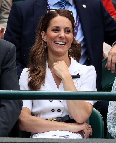 Kate Middleton says Prince George has played tennis with Roger Federer