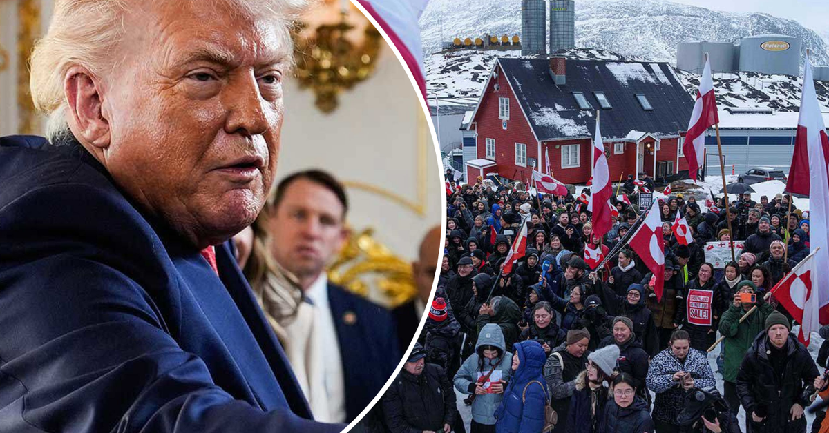 Trump refuses to rule out military action in Greenland after raging at Norway’s PM