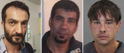 Victims Selim Essen, 44, Sorush Mahmudi, 50 and Dean Lisowick