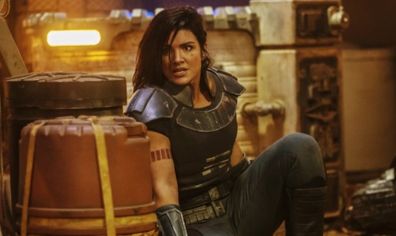 Gina Carano stars in The Mandalorian.