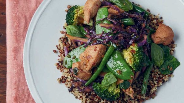 Jesinta Campbell's chicken stir-fry