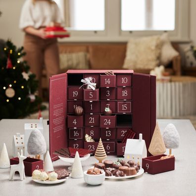 Inside Haigh's Chocolates Luxury Advent Calendar for 2022