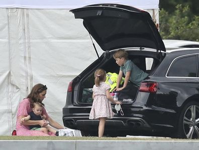 The Cambridges attend the King Power Royal Charity Polo Day.