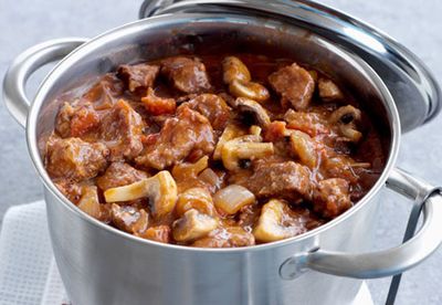 Beef and onion casserole