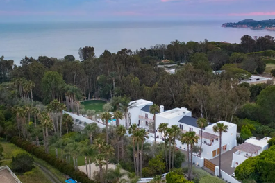 You could live in this stunning Greek-style mansion in Malibu for $3 million but there's a catch