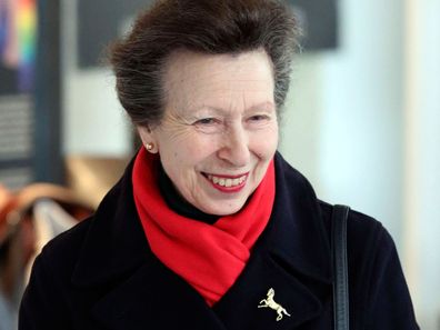 Britain's Princess Anne, Vice-Patron of the equine charity The British Horse Society, visits the Addington Equestrian Centre near Buckingham.