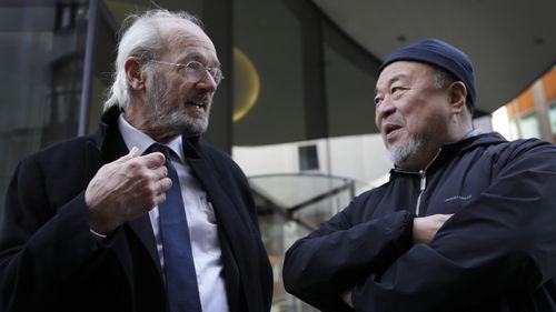 John Shipton and Ai Weiwei