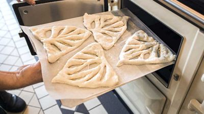 Recipe: <a href="https://kitchen.nine.com.au/2016/12/21/10/51/the-grounds-fougasse-bread" target="_top">The Grounds' fougasse bread</a>