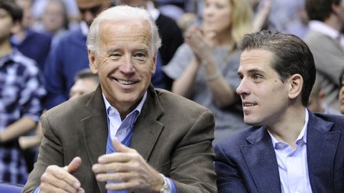 Joe and Hunter Biden.