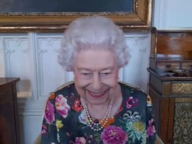 Queen Elizabeth holds virtual audience with David Constantine, winner of The Queen's Gold Medal for Poetry