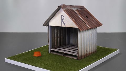 doghouse struck by meteorite christie's auction roky