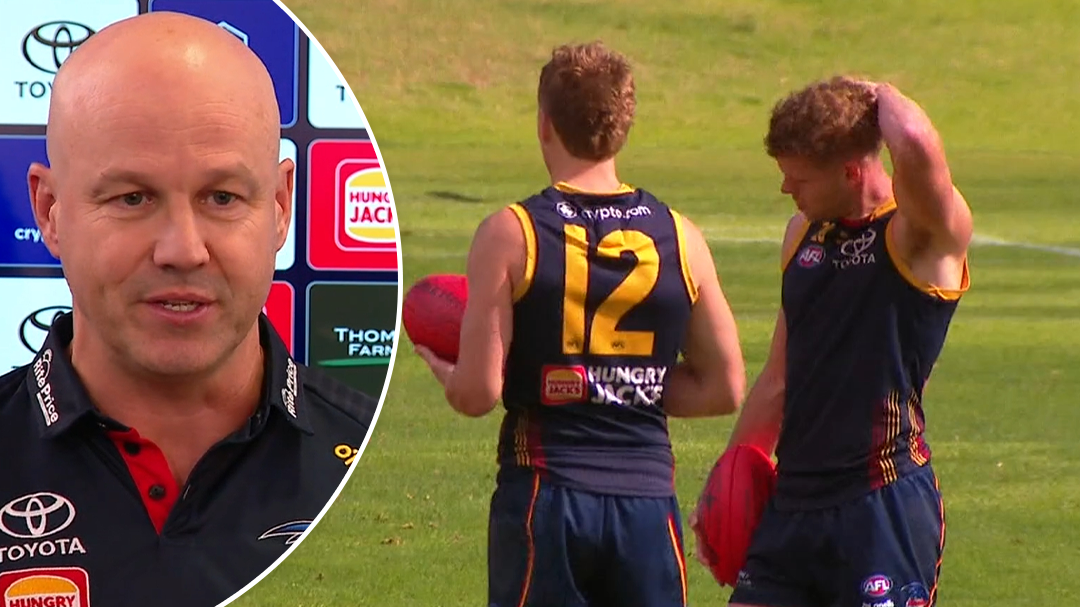 'It's a mental issue': Crows coach admits his team has struggled under weight of expectation