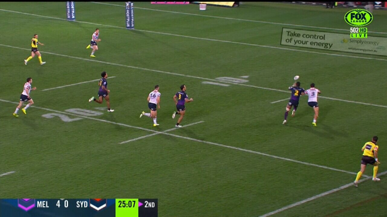 Melbourne awarded a penalty try