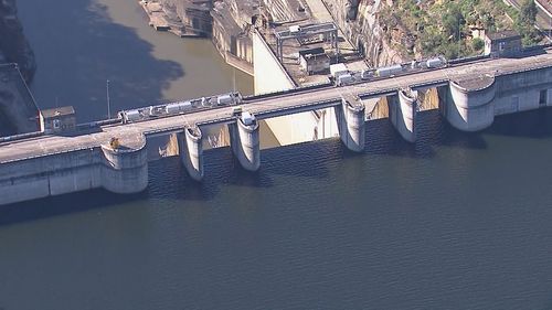 Sydney's Warragamba Dam is expected to spill after days of heavy rainfall this week.