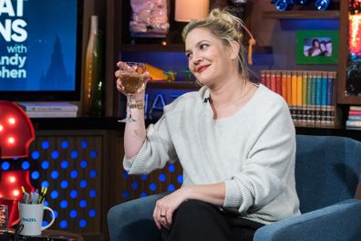 WATCH WHAT HAPPENS LIVE WITH ANDY COHEN -- Pictured: Drew Barrymore -- (Photo by: Charles Sykes/Bravo/NBCU Photo Bank)