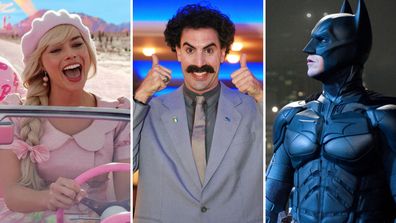 Barbie, Borat and Batman