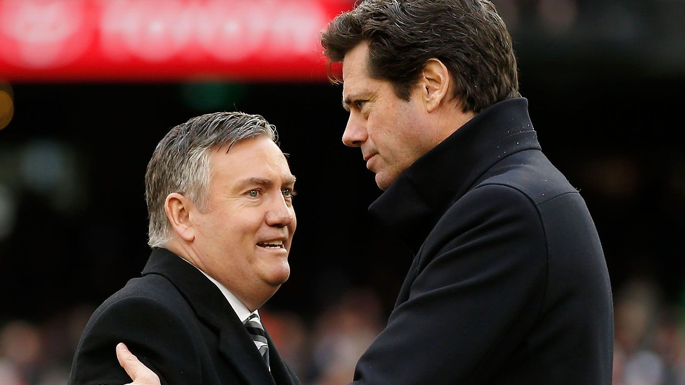 Eddie McGuire hits out at AFL's decision to revert back to traditional grand final start time