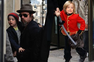 The famous tomboy daughter of Brad Pitt and Angelina Jolie was given $10,000 by her dad for a shopping spree in Paris.