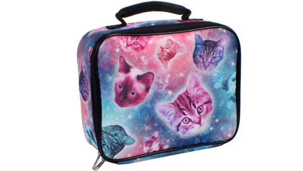 Ryker was bullied for carrying a Space Cats lunchbox