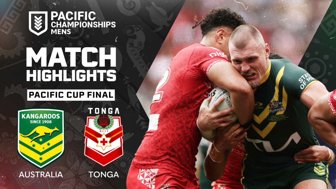 Australia v Tonga Pacific Championships NRL Season 2024, Short Video