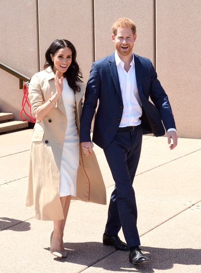 Meghan Markle and Prince Harry at Sydney's Opera House, Tuesday October 16 2018