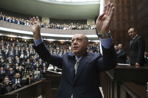 Turkish President Tayyip Erdogan told his ruling party the murderers "must be brought to account".