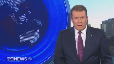 9News Sydney presenter, Peter Overton. 