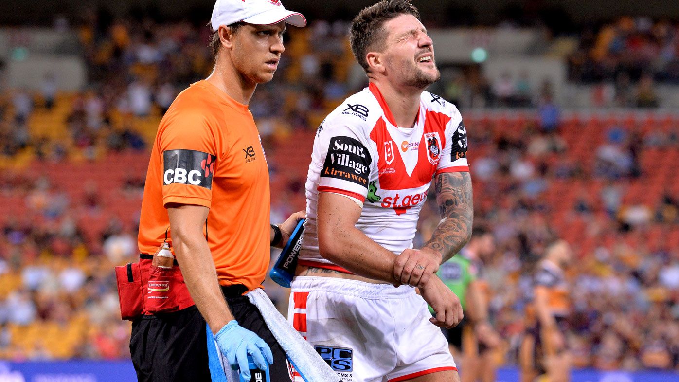 'Not a good way to finish your career': Gareth Widdop's NRL career likely at an end after horror injury diagnosis