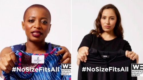 #NoSizeFitsAll campaign encourages women to challenge clothing size taboo