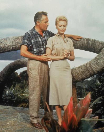 Rossano Brazzi and Mitzi Gaynor in South Pacific (1958)