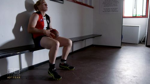Hannah Mouncey has given up on her AFLW dream.