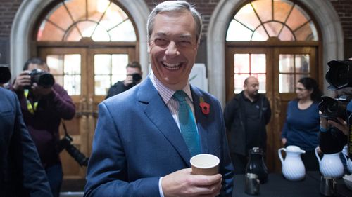 Nigel Farage Brexit Party UK Election 1