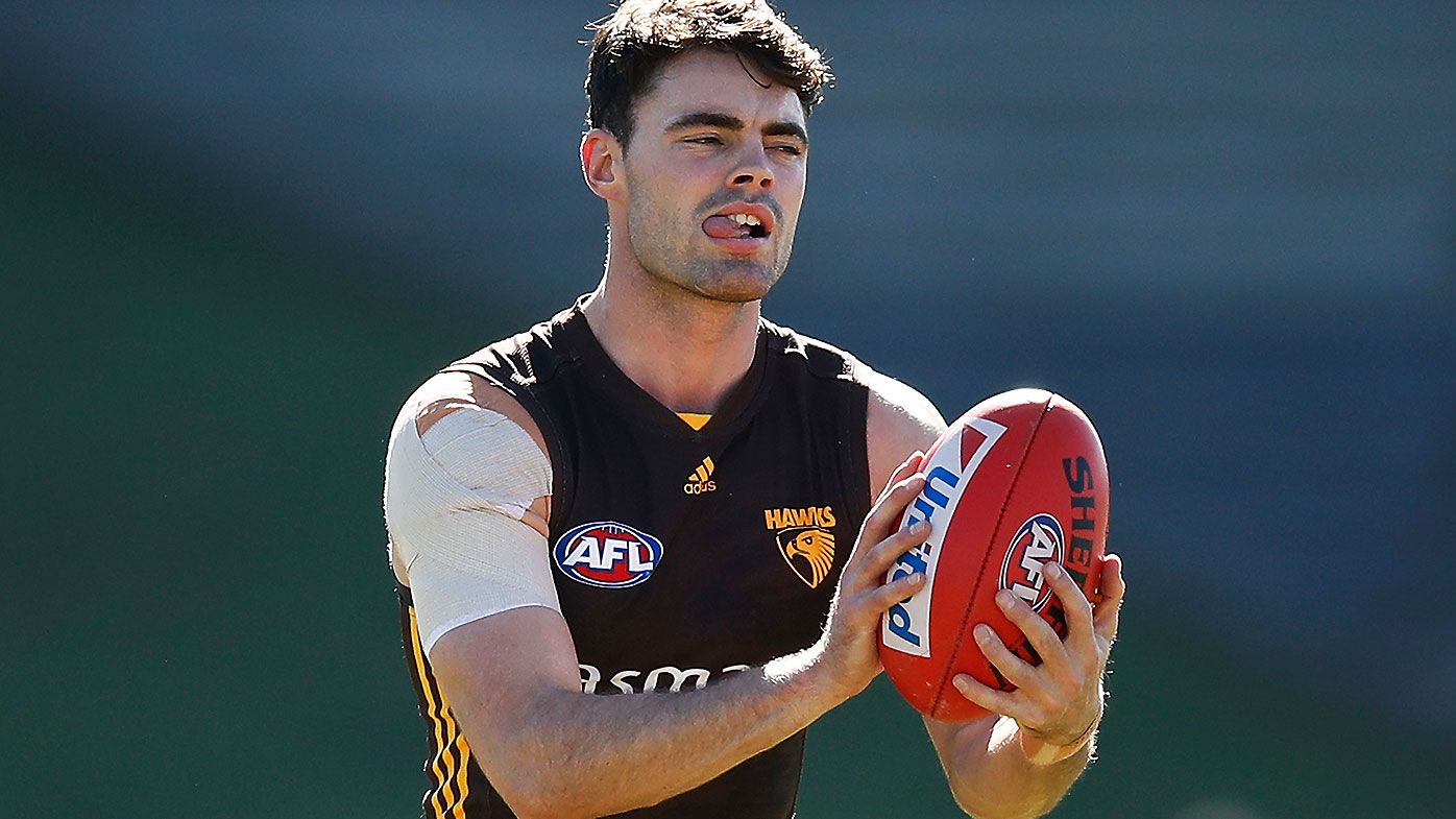 Hawthorn's Conor Nash withdrawn from AFL clash after visiting COVID-19 exposure site