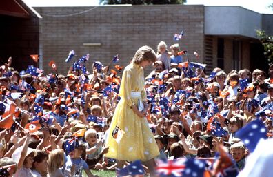 diana tour in australia